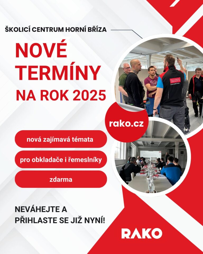 Nové termíny školení Rako 2025